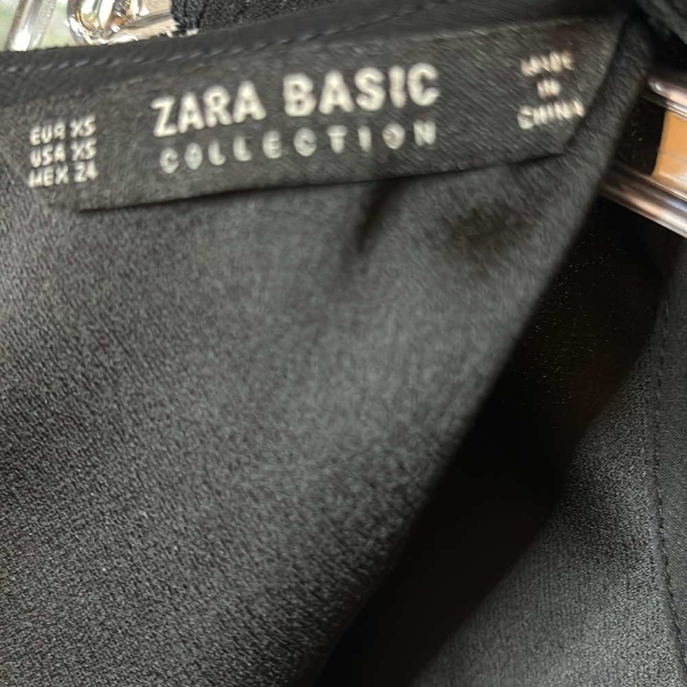 Zara black jumpsuit size xs - Picture 6 of 6
